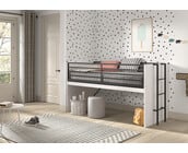 Halfhoogslaper Sam wit - met slaaplade