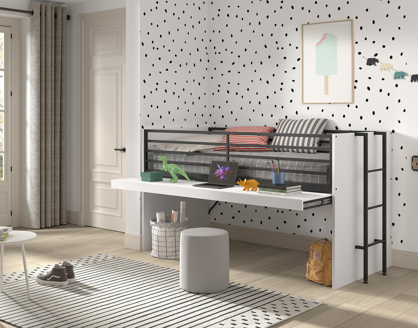 Halfhoogslaper Sam wit