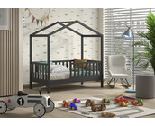 Peuterbed Dallas - Antraciet