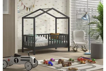 Peuterbed Dallas - Antraciet