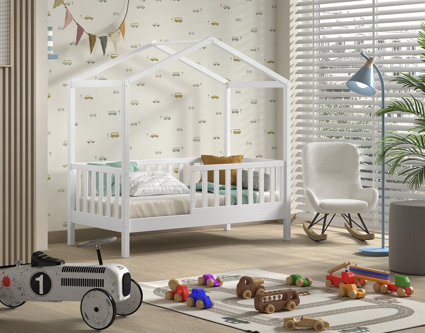 Peuterbed Dallas - Wit - 70x140