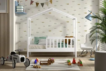 Peuterbed Dallas - Wit