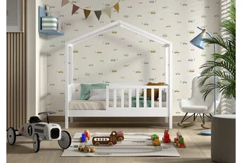 Peuterbed Dallas - Wit - 70x140