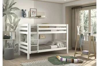 Stapelbed Wit PINO  - 140cm hoog