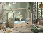 Bedhuisje Cabane - Naturel Grenen- bedbank