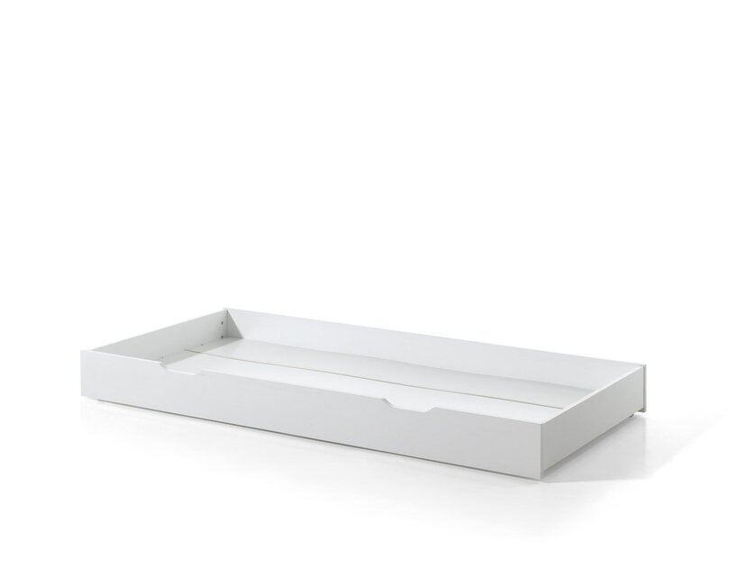 Bedhuisje Cabane - Wit- bedbank