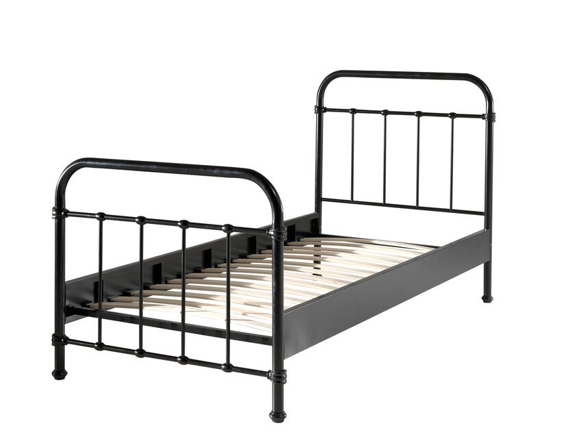 Kinderbed New York - Zwart - 90x200