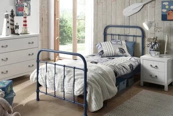 Kinderbed New York - Blauw - 90x200