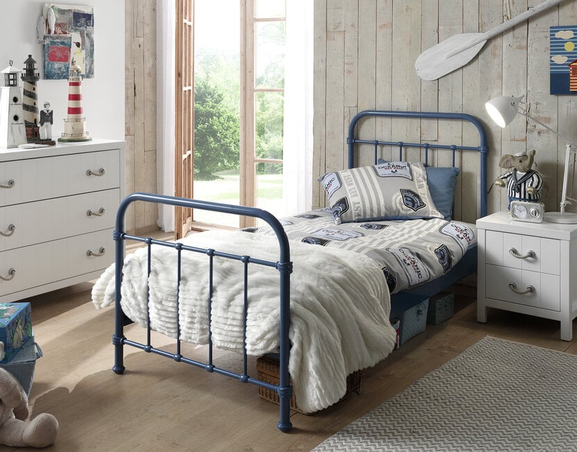 Kinderbed New York - Blauw - 90x200