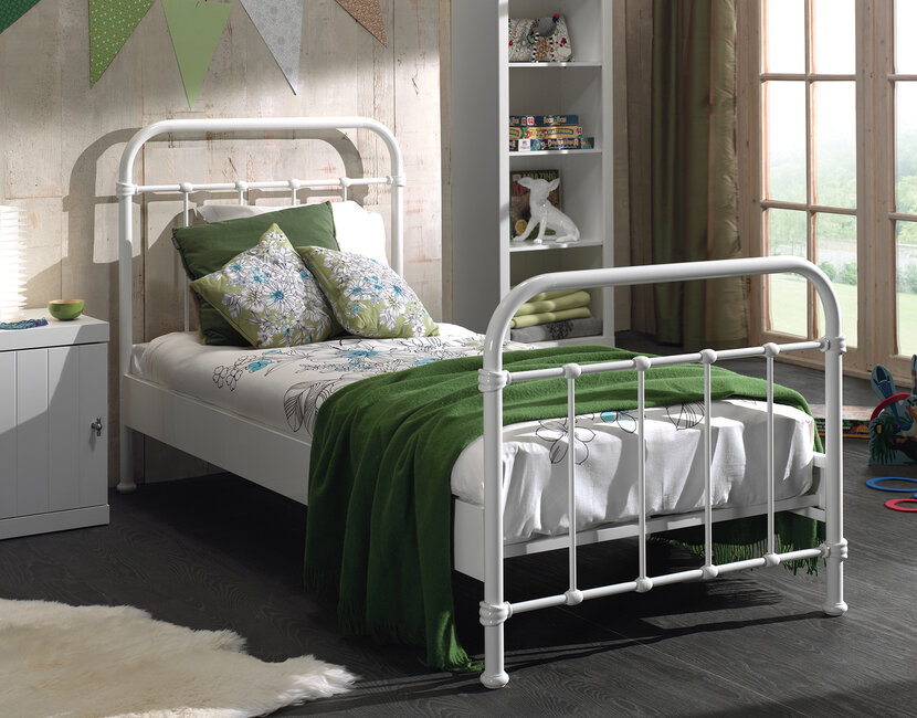 Kinderbed New York - Wit - 90x200