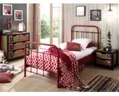 Kinderbed New York - Rood - 90x200