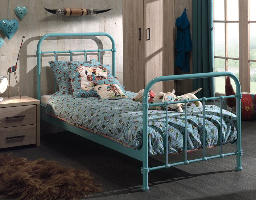 Kinderbed New York - Mint - 90x200