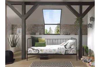 Bedbank Alice - Zwart