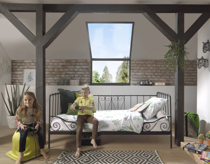 Bedbank Alice - Zwart