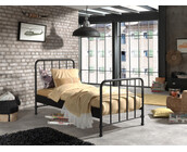 Kinderbed Bronxx - Zwart - 90x200