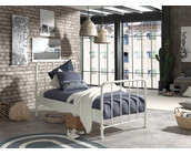 Kinderbed Bronxx - Wit - 90x200