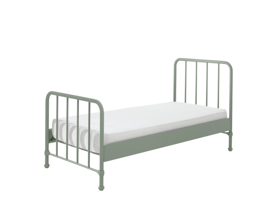 Kinderbed Bronxx - Olijfgroen - 90x200