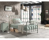 Kinderbed Bronxx - Olijfgroen - 90x200