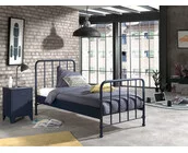 Kinderbed Bronxx - Blauw - 90x200