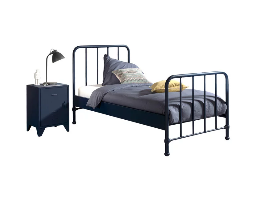 Kinderbed Bronxx - Blauw - 90x200