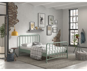 Kinderbed Bronxx - Olijfgroen - 140x200