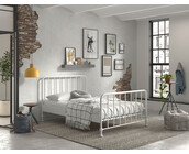 Kinderbed Bronxx - Wit - 140x200