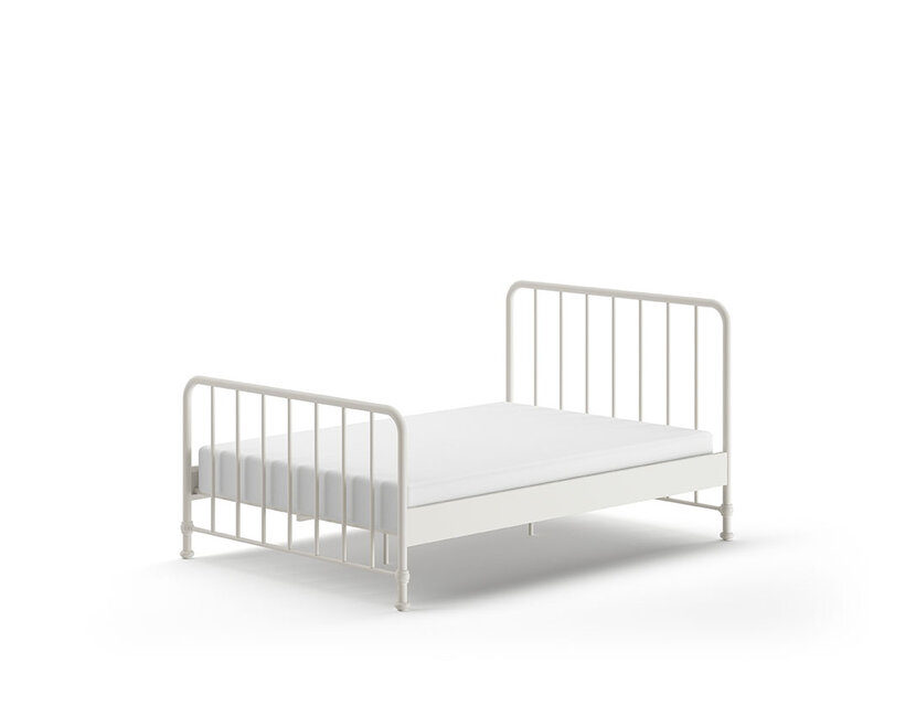 Kinderbed Bronxx - Wit - 140x200