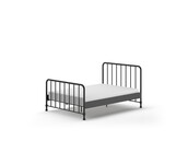 Kinderbed Bronxx - Zwart - 140x200