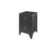 Kinderbed Bronxx - Zwart - 140x200