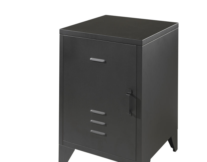 Kinderbed Bronxx - Zwart - 140x200