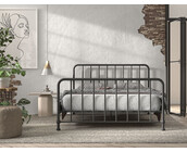 Kinderbed Bronxx - Zwart - 160x200