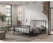Kinderbed Bronxx - Zwart - 160x200