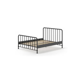 Kinderbed Bronxx - Zwart - 160x200