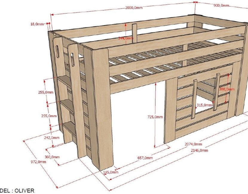 Halfhoogslaper Oliver