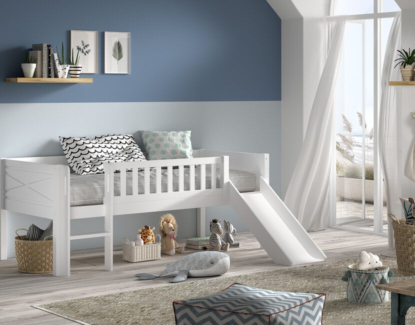 Halfhoogslaper Scott - laag model - 90x200