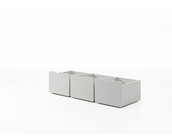 Halfhoogslaper Scott - laag model - 90x200 - met 3 lades
