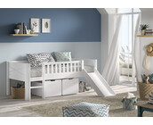 Halfhoogslaper Scott - laag model - 90x200 - met glijbaan