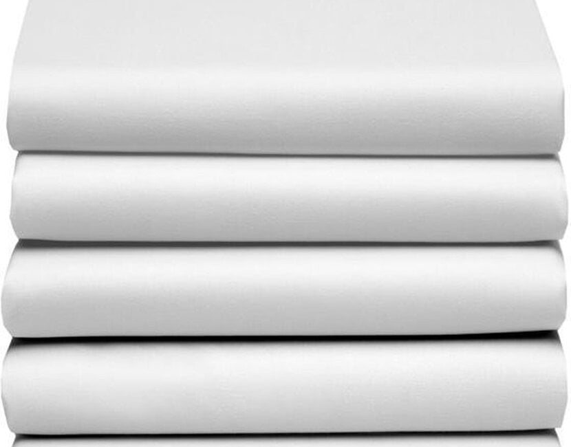 Hoeslaken Lilli Kids  - 70x140/150 - 100% Katoen - wit