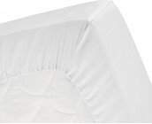 Hoeslaken Lilli Kids  - 70x140/150 - 100% Katoen - wit