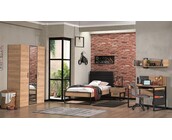 Kinderbed Irony recht hoofdeinde - 90x200 - Industrieel design