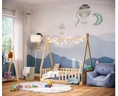 Vloerbed Tipi - 70x140 Natuur - Montessori peuterbed