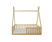 Vloerbed Tipi - 70x140 Natuur - Montessori peuterbed