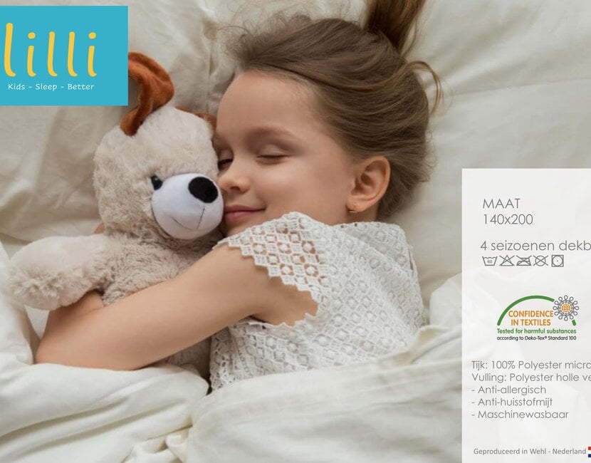 Kinderdekbed 140x200 - 4 seizoenen