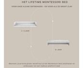 Montessori vloerbed Lifetime 120x200