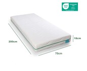 Kindermatras 70x200 Lilli Bamboe - Meegroeimatras