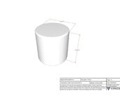 Tienerbed Moon - Roze - 90x200