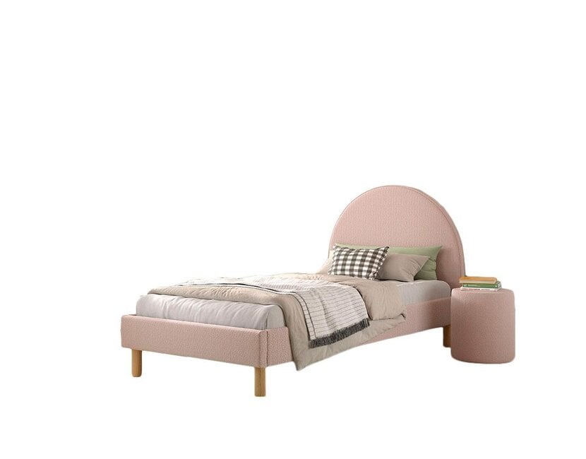 Tienerbed Moon - Roze - 90x200