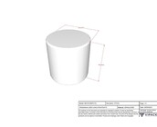 Tienerbed Moon - Wit - 90x200