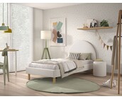 Tienerbed Moon - Wit - 90x200