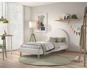 Tienerbed Moon - Wit - 90x200